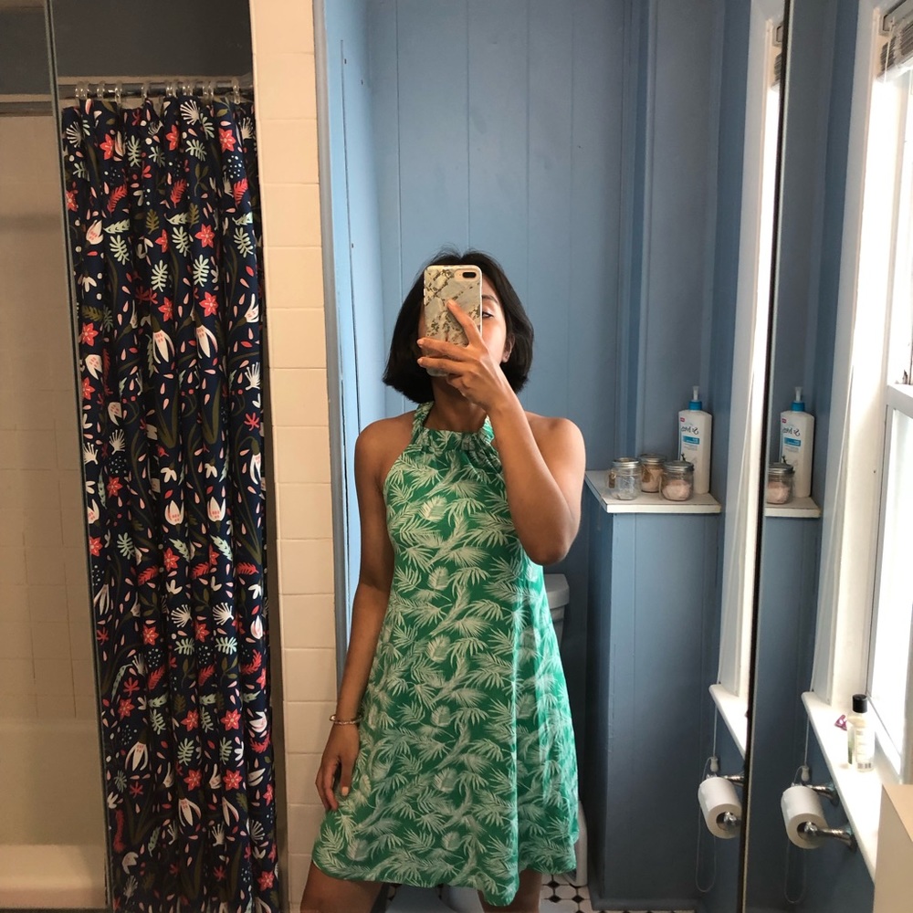 ASOS summer halter dress